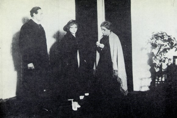 Image - A scene from the Molodyi Teatr production of Volodymyr Vynnychenko's The Black Panther and the White Bear (1918).